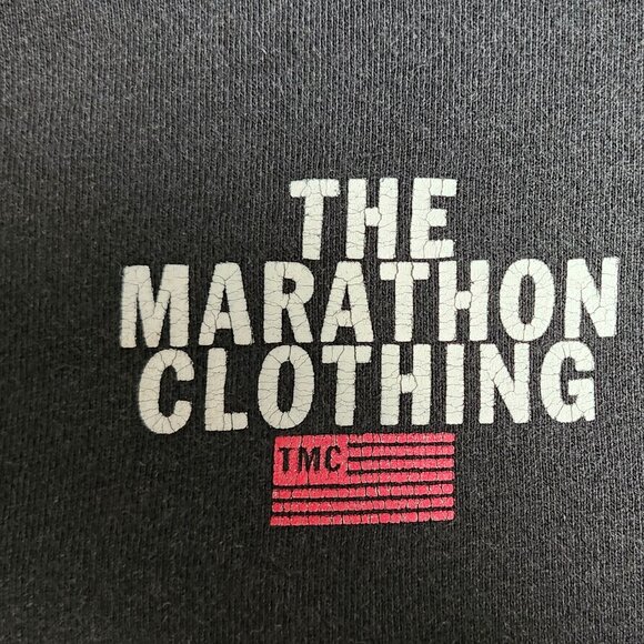 The Marathon Clothing Hoodie Nipsey Hussle Black Embroidered 56 inch Chest Size - Picture 15 of 16